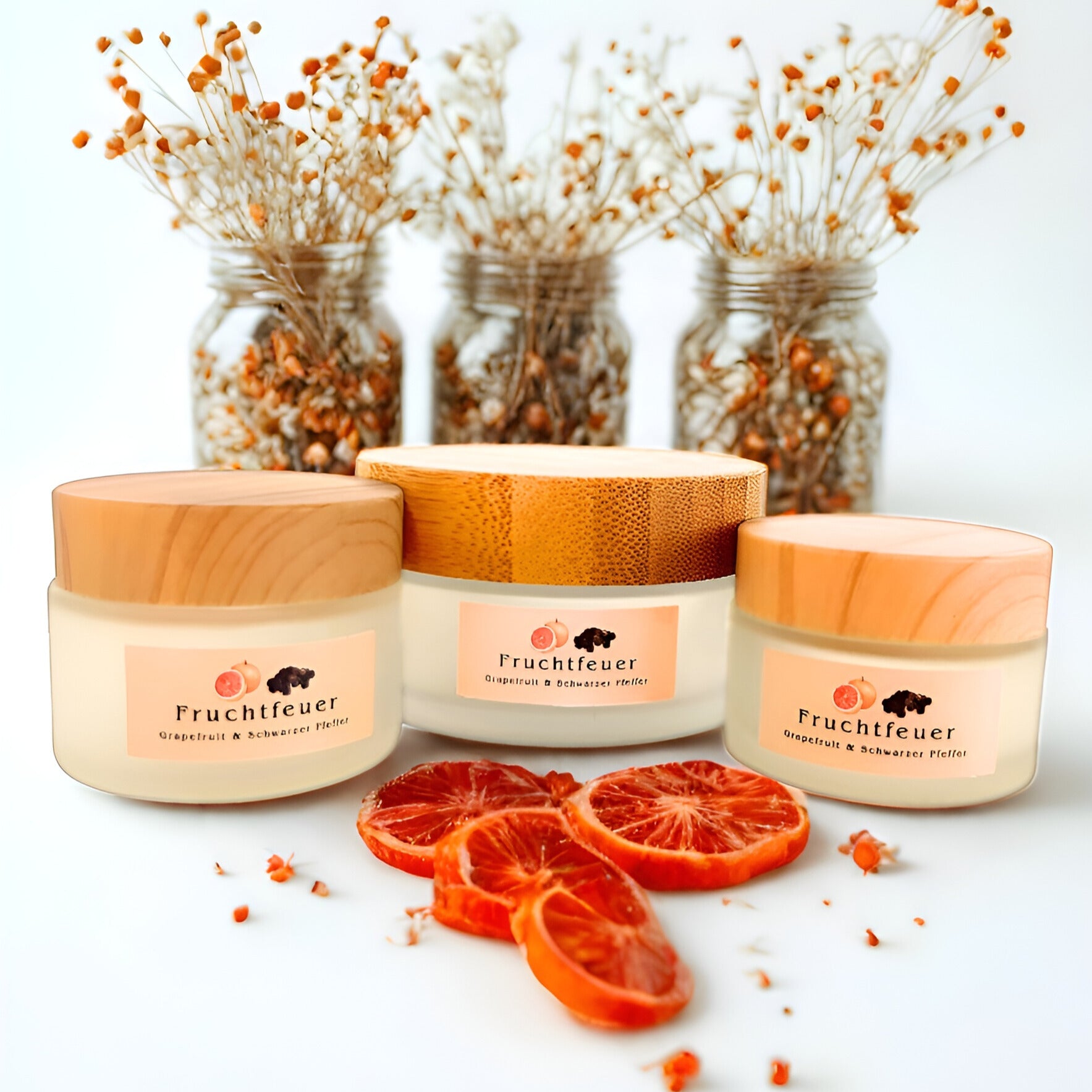 Fruchtfeuer – Gesichtscreme mit Grapefruit & Schwarzem Pfeffer