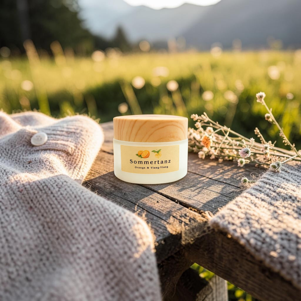 Sommertanz – Gesichtscreme mit Orange & Ylang-Ylang