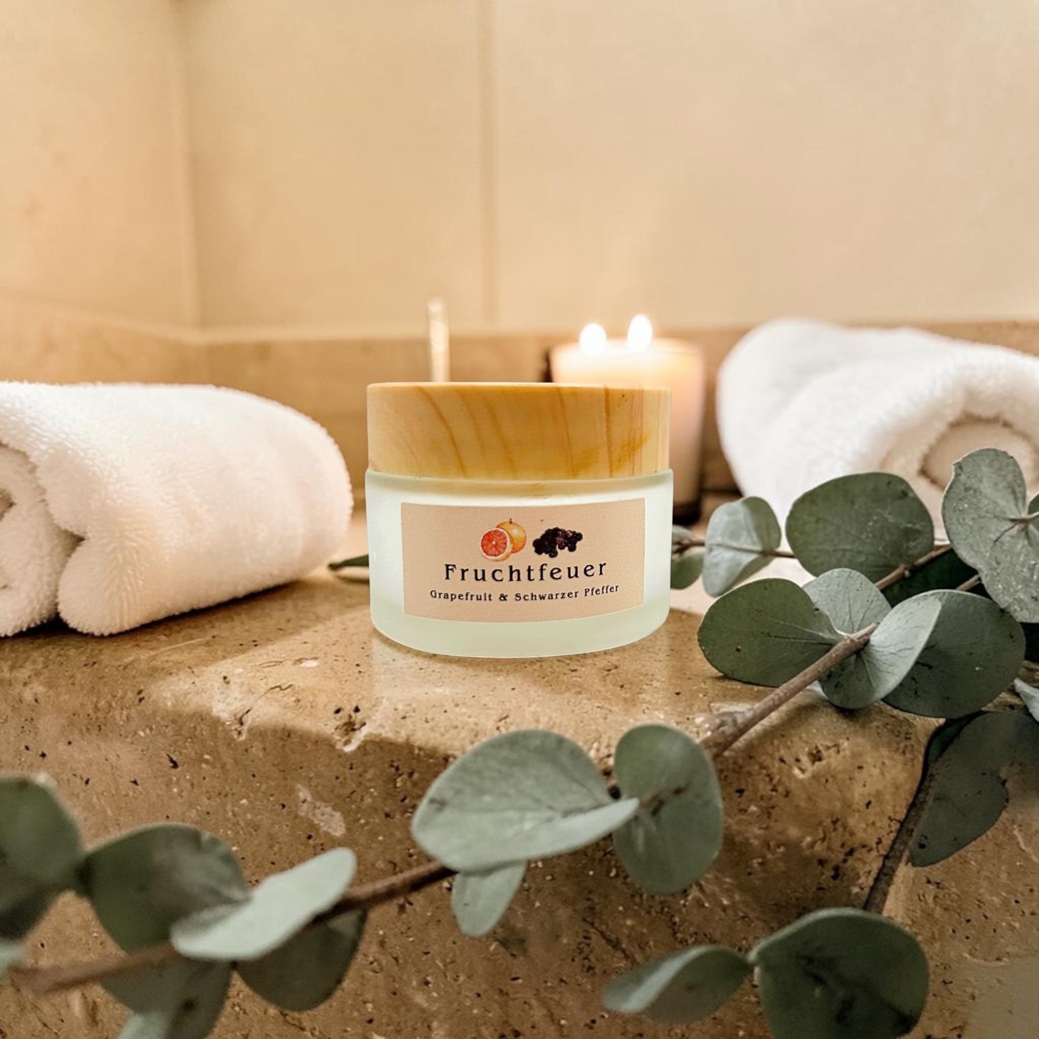 Fruchtfeuer – Gesichtscreme mit Grapefruit & Schwarzem Pfeffer