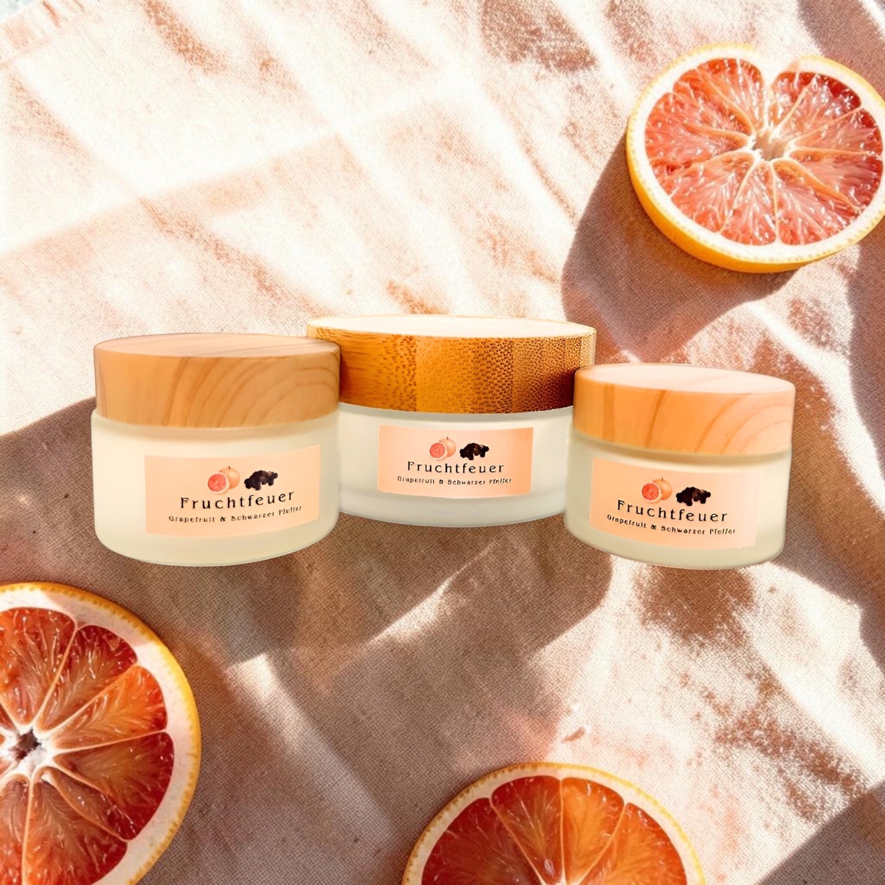 Fruchtfeuer – Gesichtscreme mit Grapefruit & Schwarzem Pfeffer