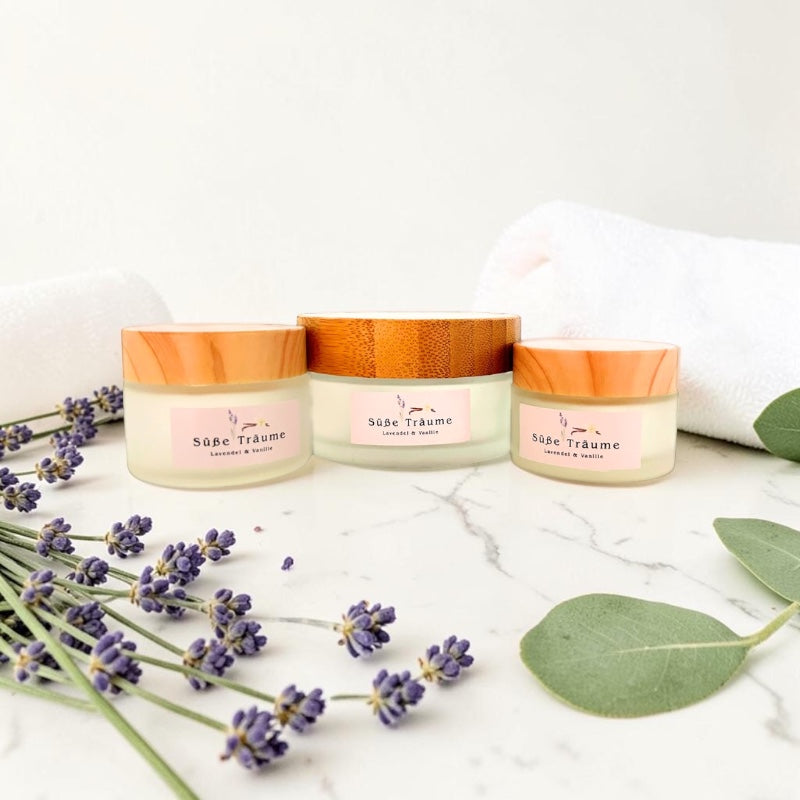 Süße Träume – Gesichtscreme mit Lavendel & Vanille