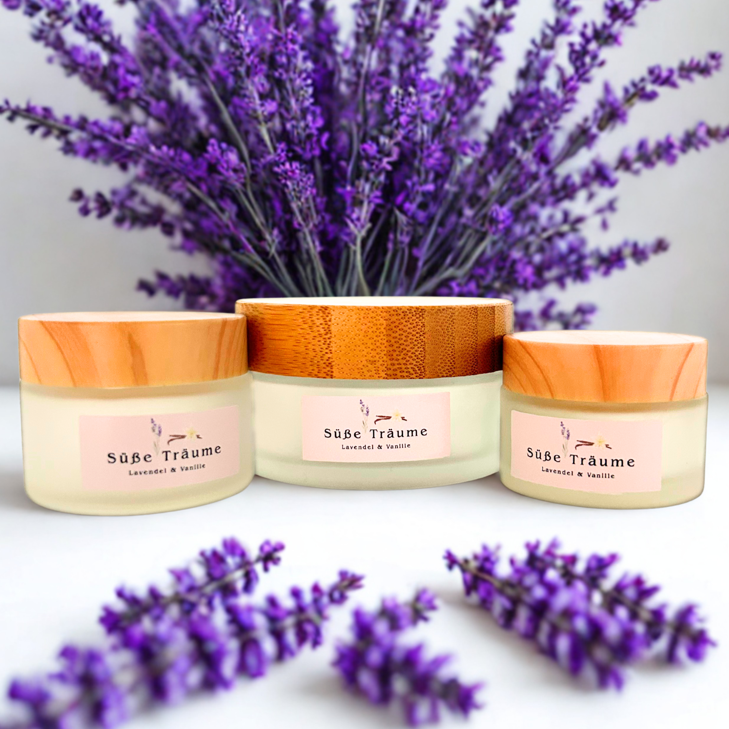 Süße Träume – Gesichtscreme mit Lavendel & Vanille