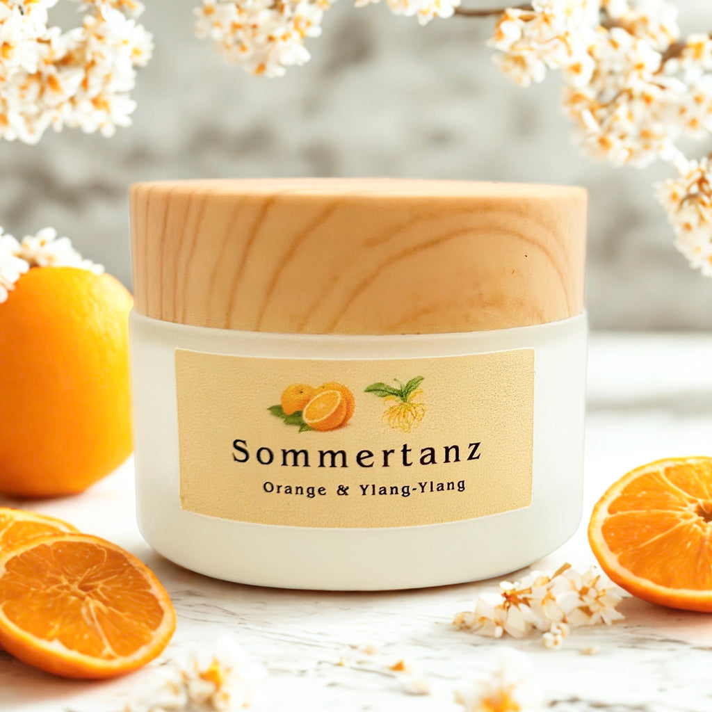 Sommertanz – Gesichtscreme mit Orange & Ylang-Ylang